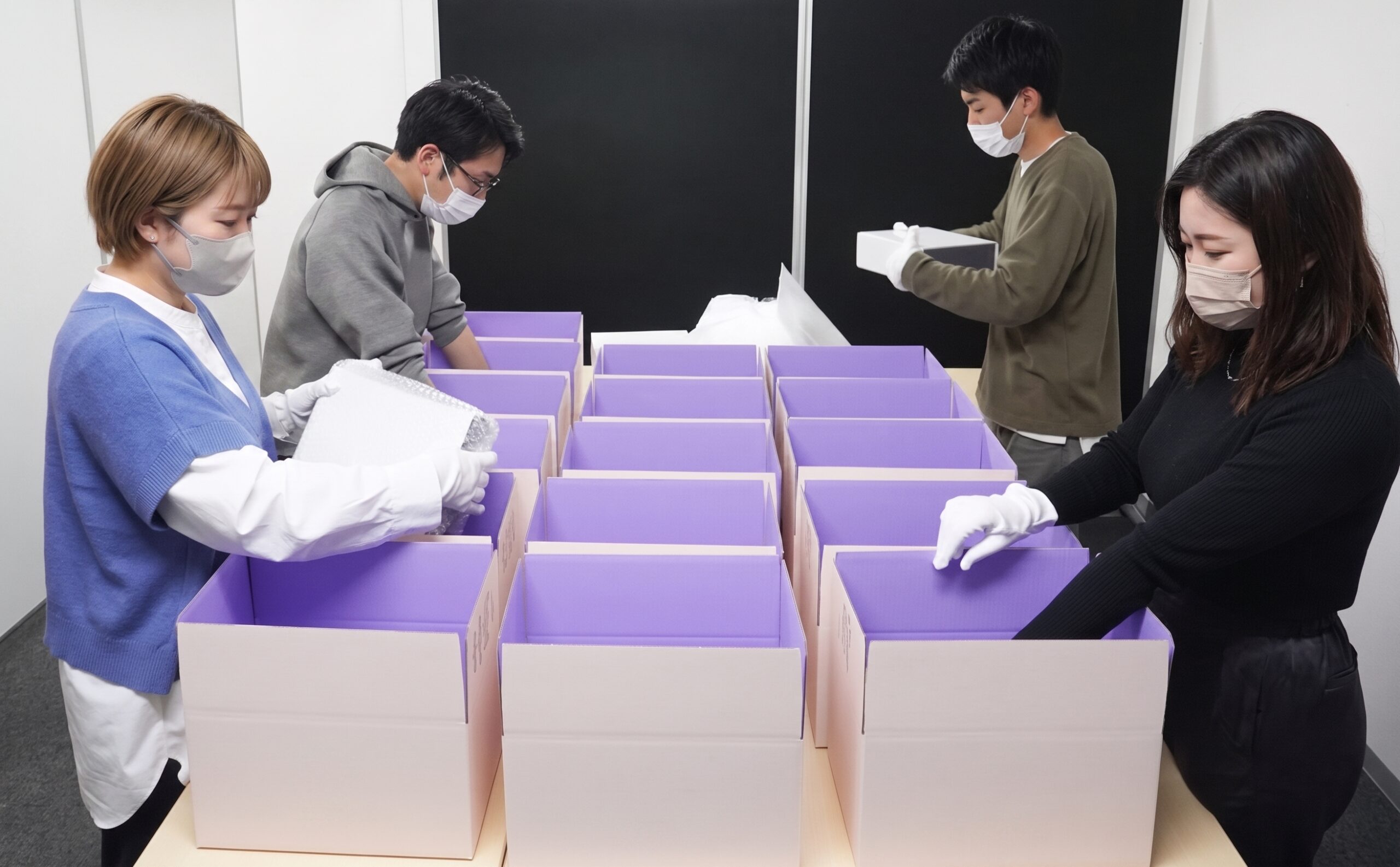 ひとつひとつ丁寧にお届け